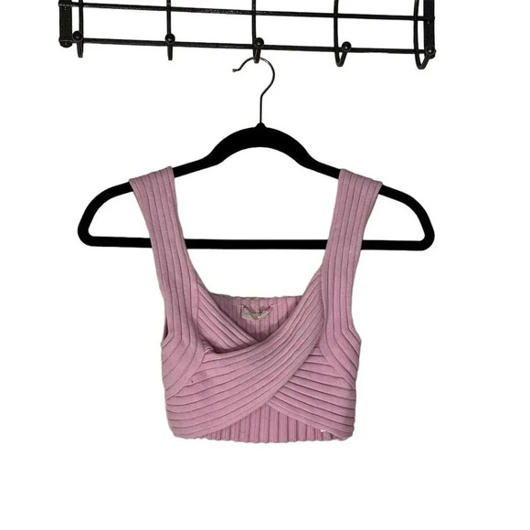 Urban Outfitters Women's Lilac Cropped Tank Top Size M Sleeveless Casual - Picture 1 of 10